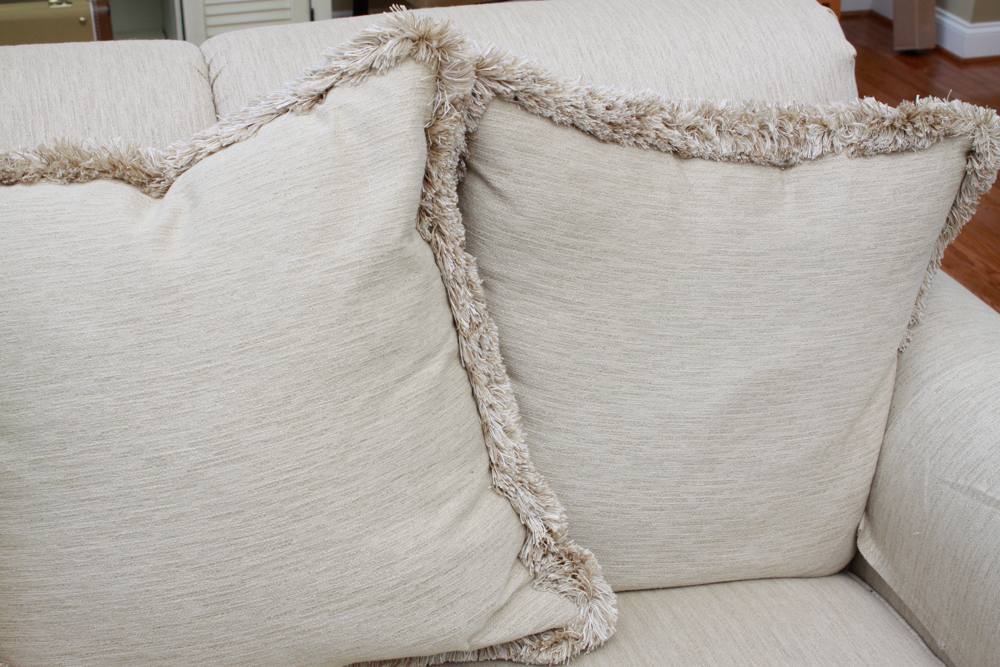 Drexel Heritage Cream Upholstered Sofa