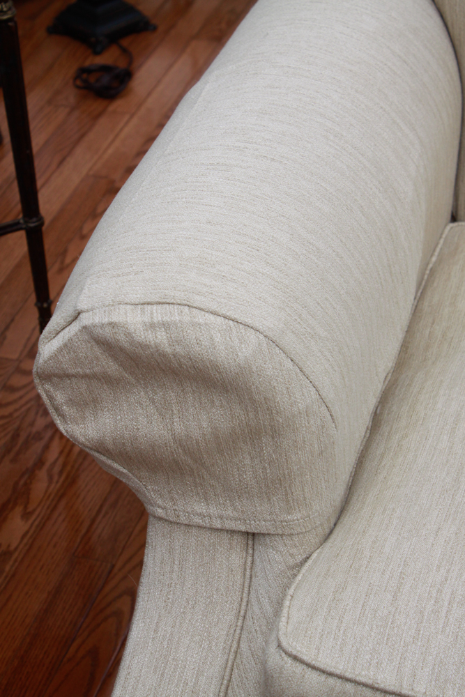 Drexel Heritage Cream Upholstered Sofa