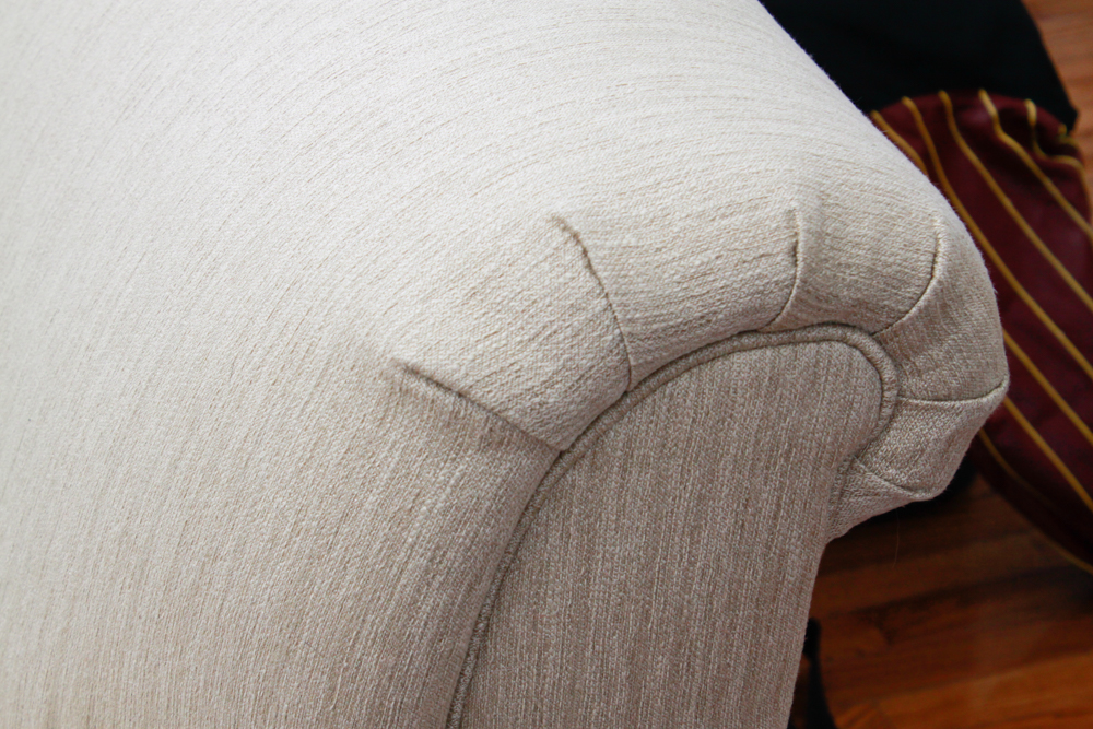 Drexel Heritage Cream Upholstered Sofa