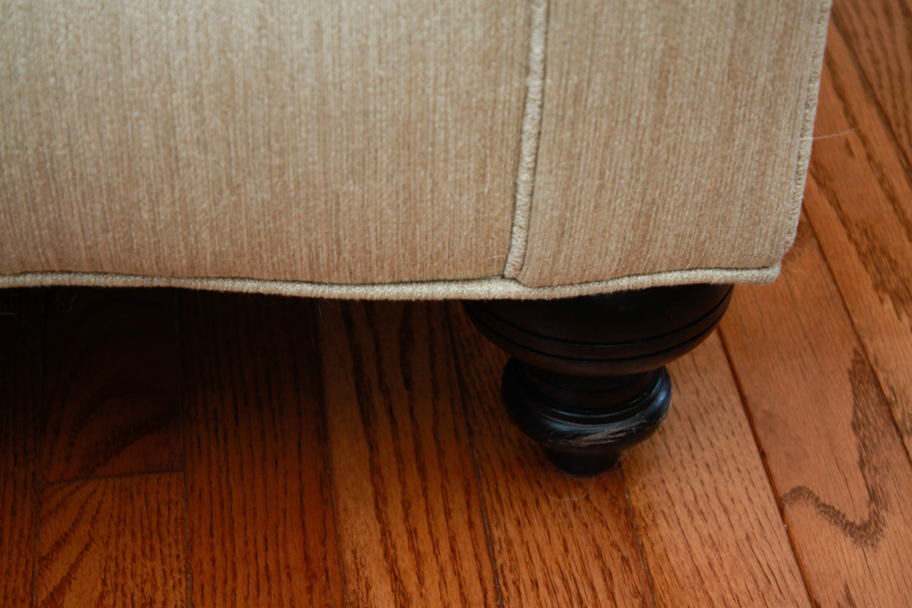 Drexel Heritage Cream Upholstered Sofa