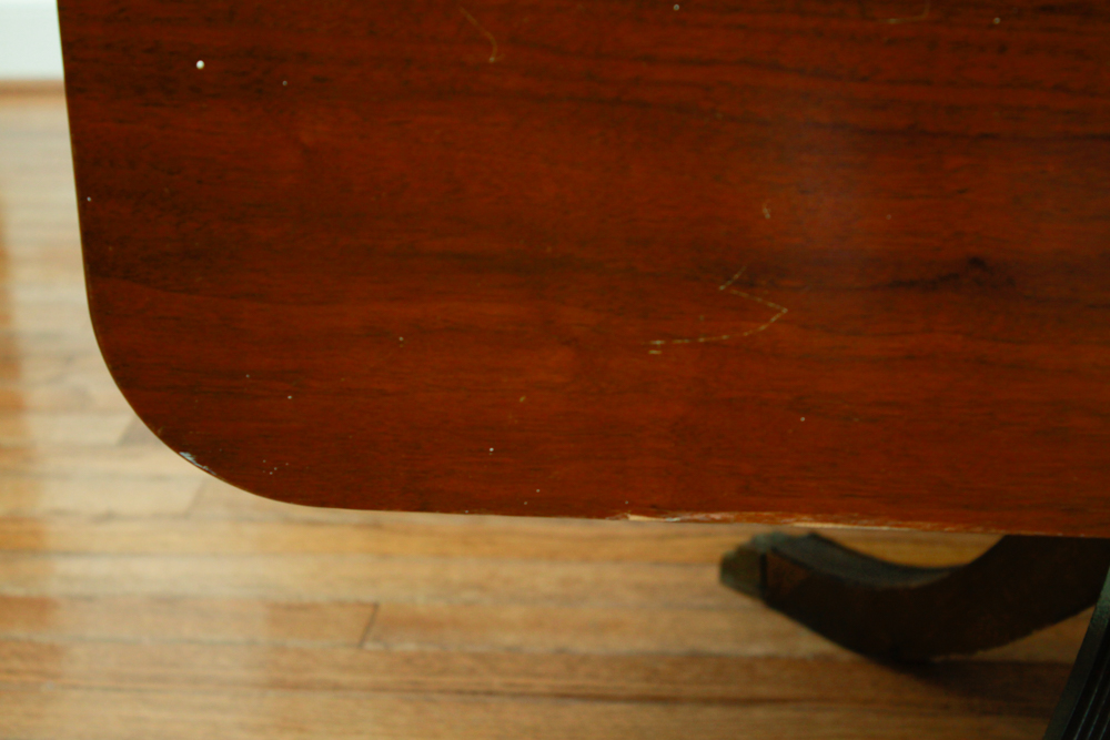 Duncan Phyfe Style Drop Leaf Table