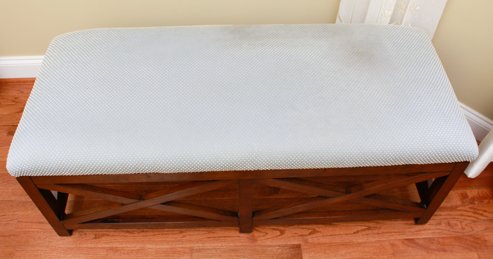 Dimensions Furniture Padded Wooden Bench