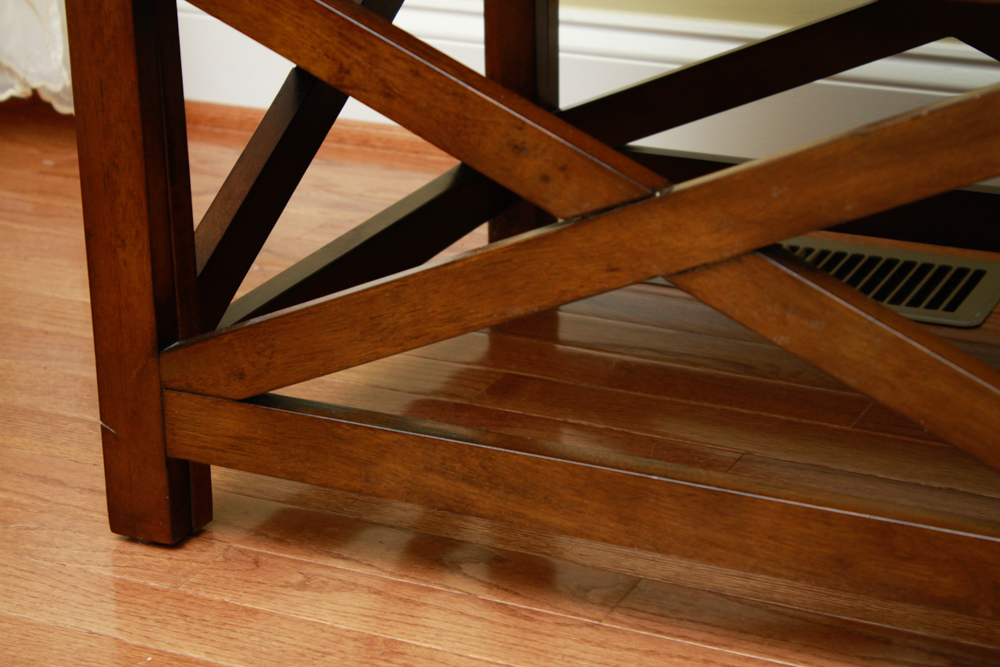 Dimensions Furniture Padded Wooden Bench