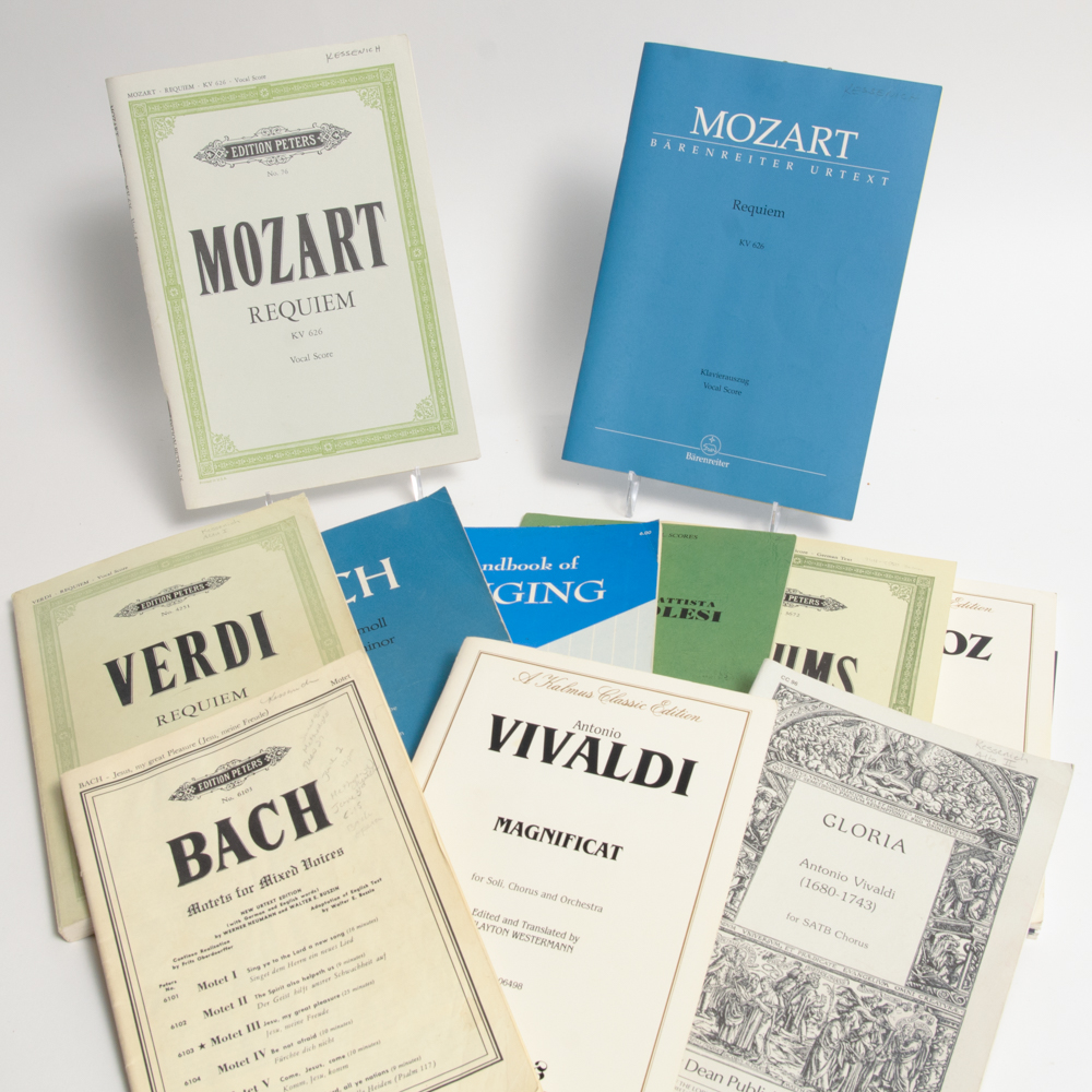 Collection of Classical Sheet Music