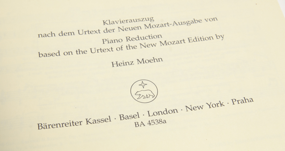 Collection of Classical Sheet Music