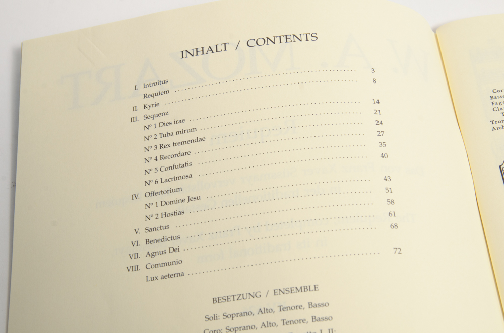 Collection of Classical Sheet Music