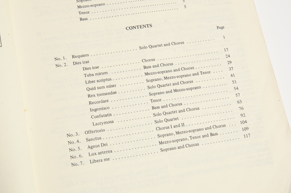 Collection of Classical Sheet Music