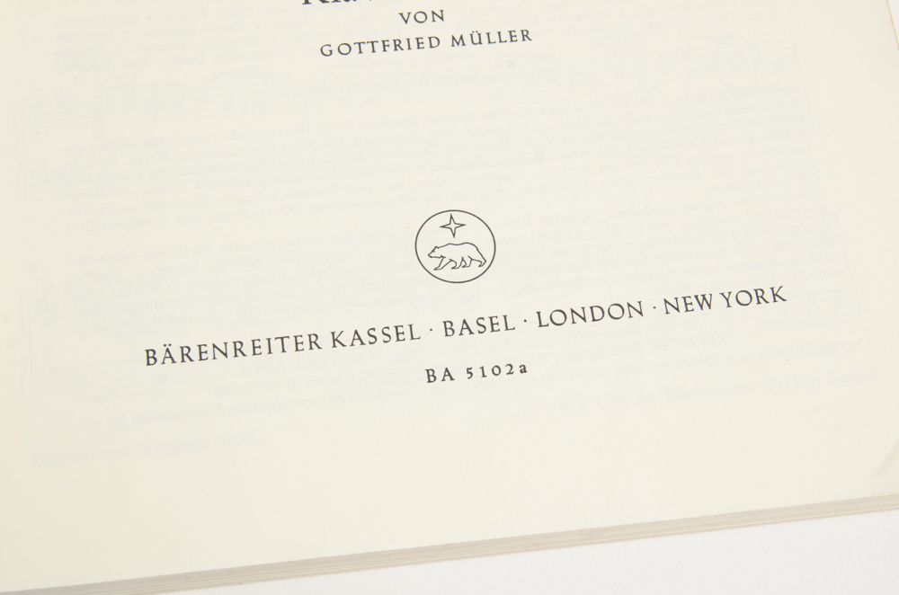 Collection of Classical Sheet Music