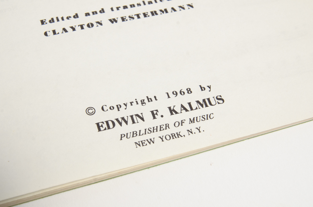 Collection of Classical Sheet Music