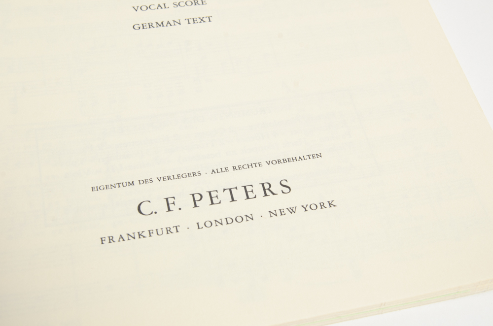 Collection of Classical Sheet Music