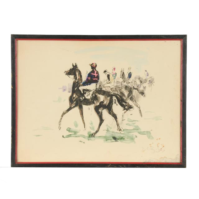 Jose Luis Rey-Vila Signed Limited Edition Hand-colored Lithograph