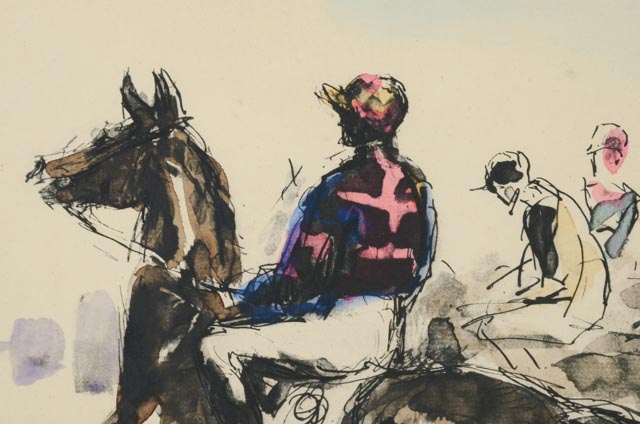 Jose Luis Rey-Vila Signed Limited Edition Hand-colored Lithograph