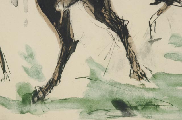 Jose Luis Rey-Vila Signed Limited Edition Hand-colored Lithograph