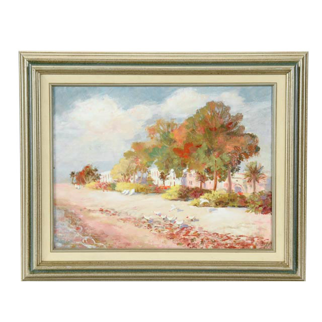Sara Hamel Original Oil on Canvas Landscape