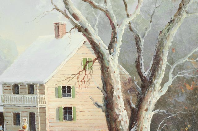 Larry Mayer Original Oil Painting