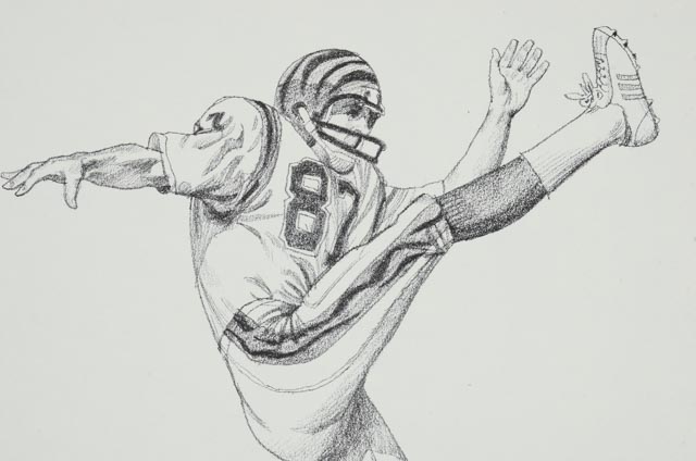 Sixteen 1981 Tanenbaum for Shell Oil Football Prints