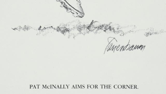 Sixteen 1981 Tanenbaum for Shell Oil Football Prints