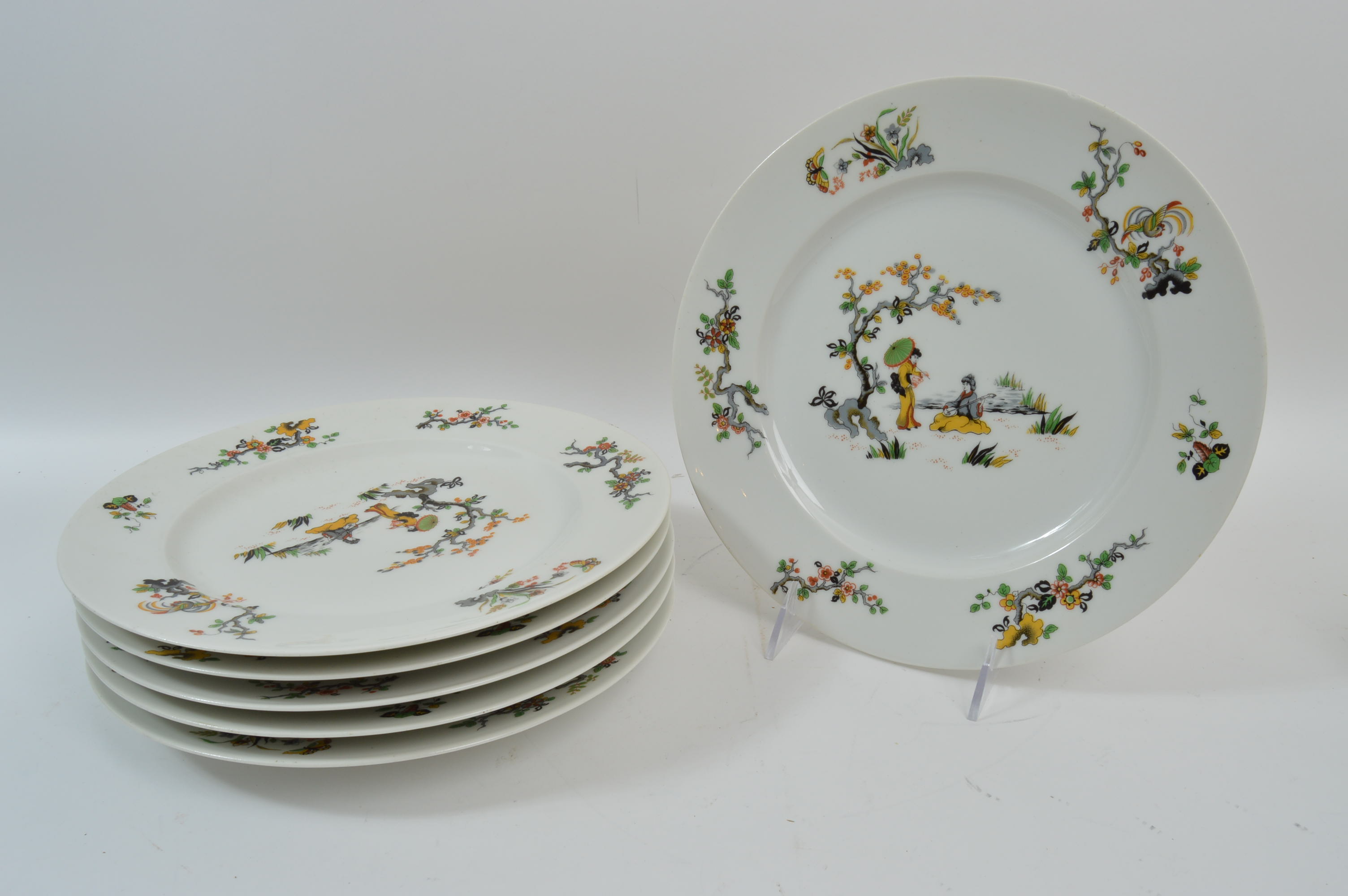 Hand Painted Haviland and Antique Mydit China Dishes