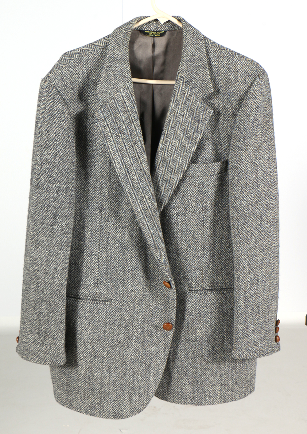 Men's Vintage Sport Coat and Dress Coat including "Harris Tweed "and "London Fog"