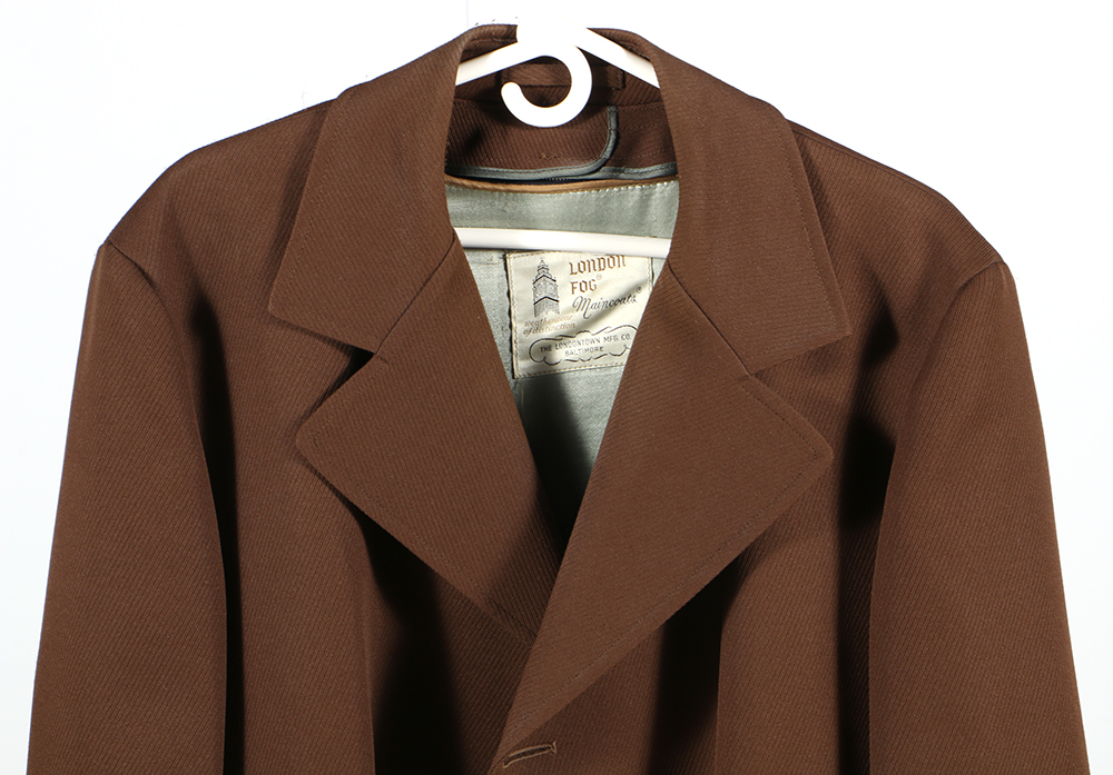 Men's Vintage Sport Coat and Dress Coat including "Harris Tweed "and "London Fog"