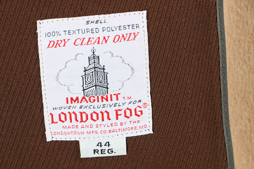 Men's Vintage Sport Coat and Dress Coat including "Harris Tweed "and "London Fog"