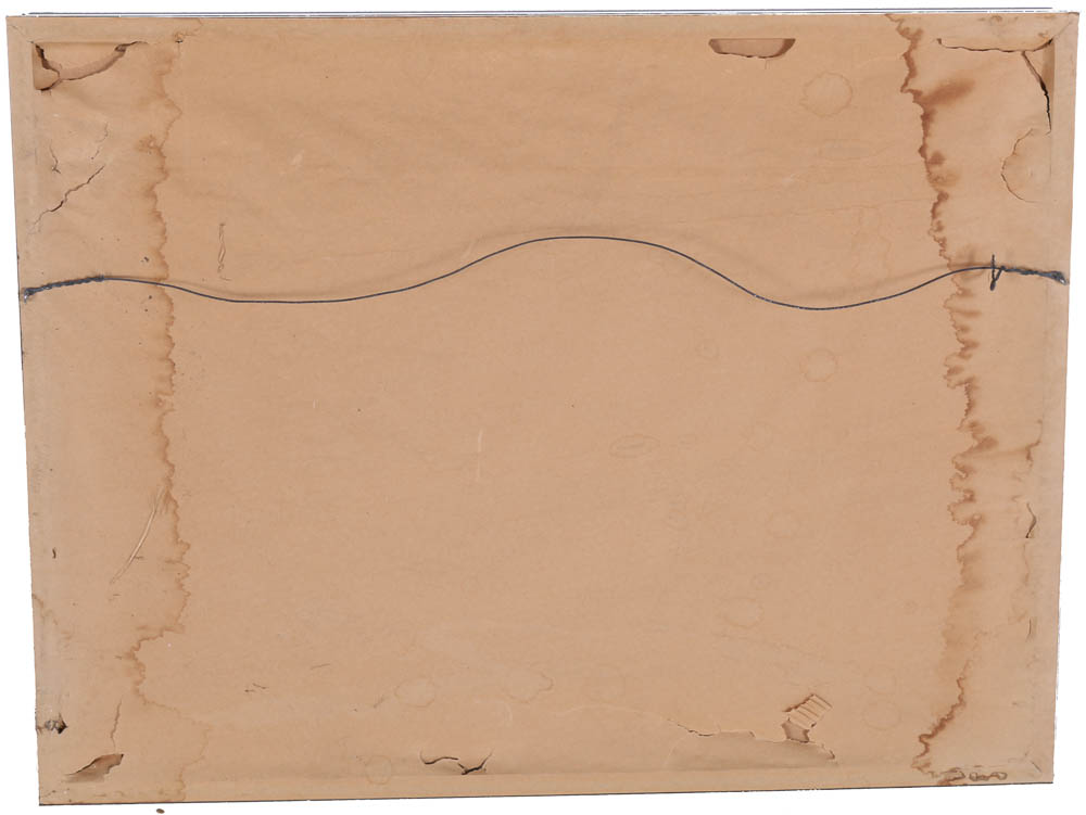 John Luke Eastman Signed Gouache on Paper