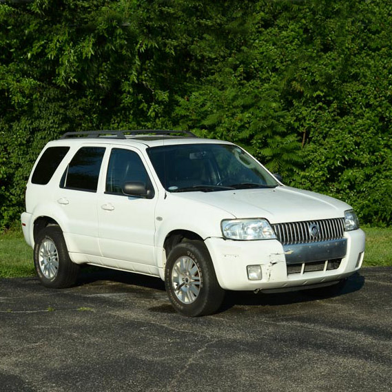 2007 White Mercury Mariner V6