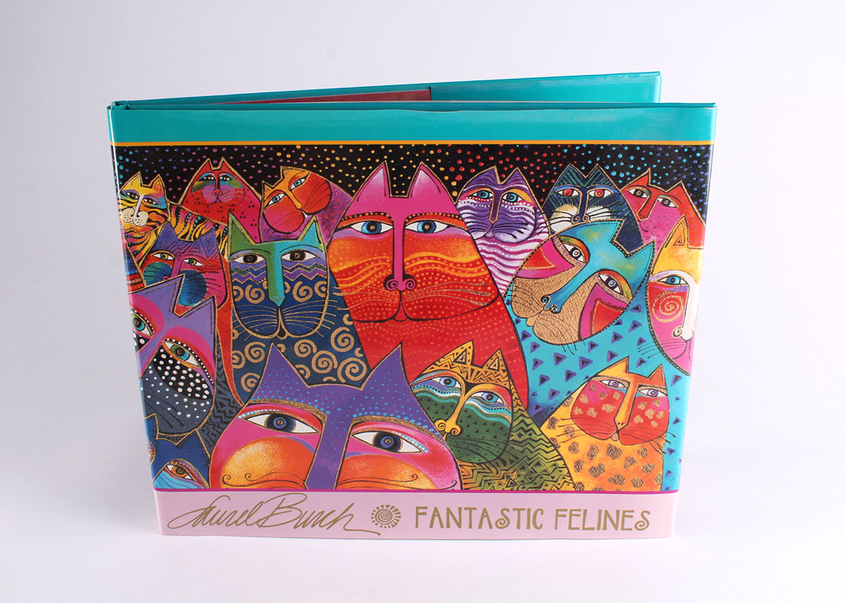 Laurel Burch Ceramic Candle Holders and Coffee Table Book