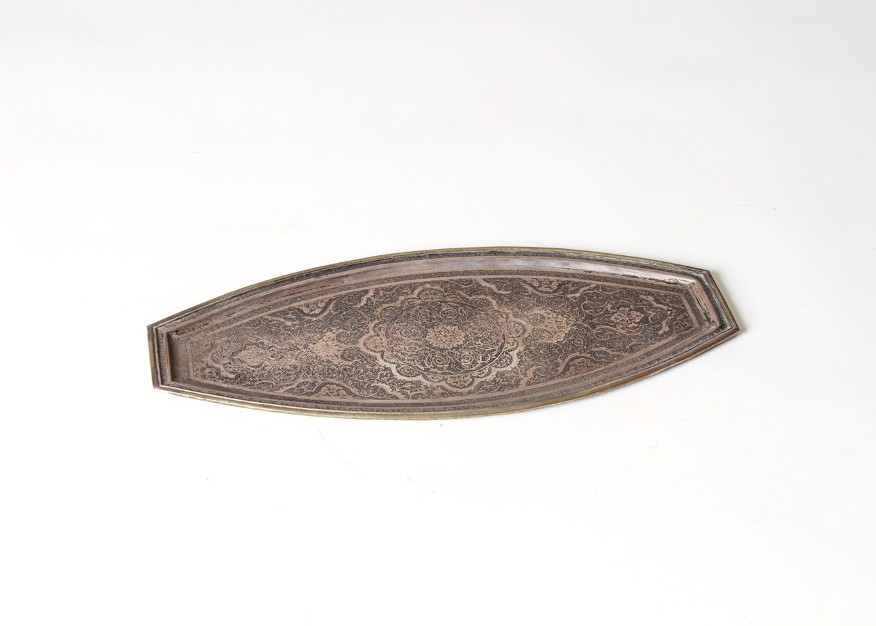 Antique Vartan Persian .875 Silver Platter