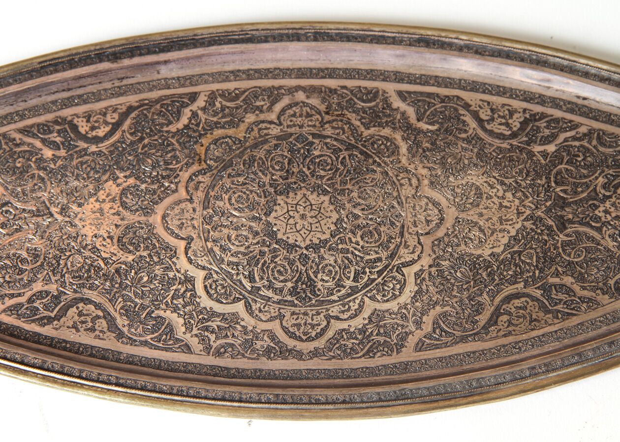 Antique Vartan Persian .875 Silver Platter