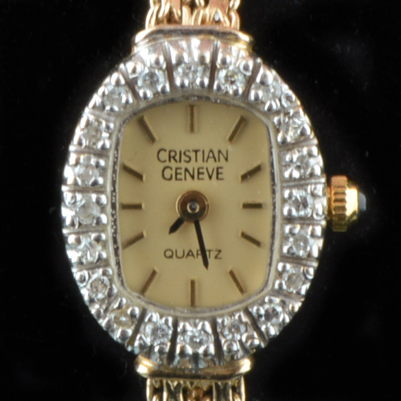 Christian geneve best sale watch 14k