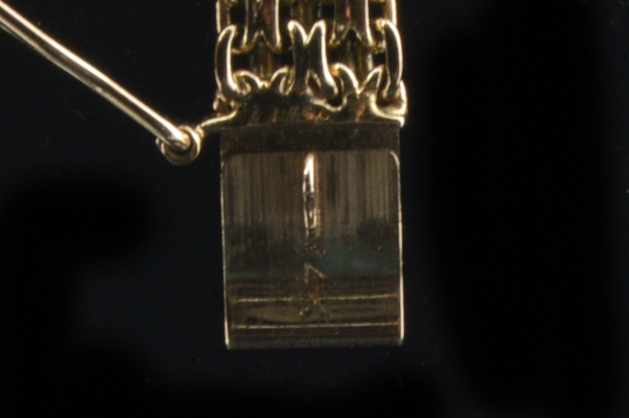 Women's 14K Yellow Gold Diamond Accented Christian Geneve Watch