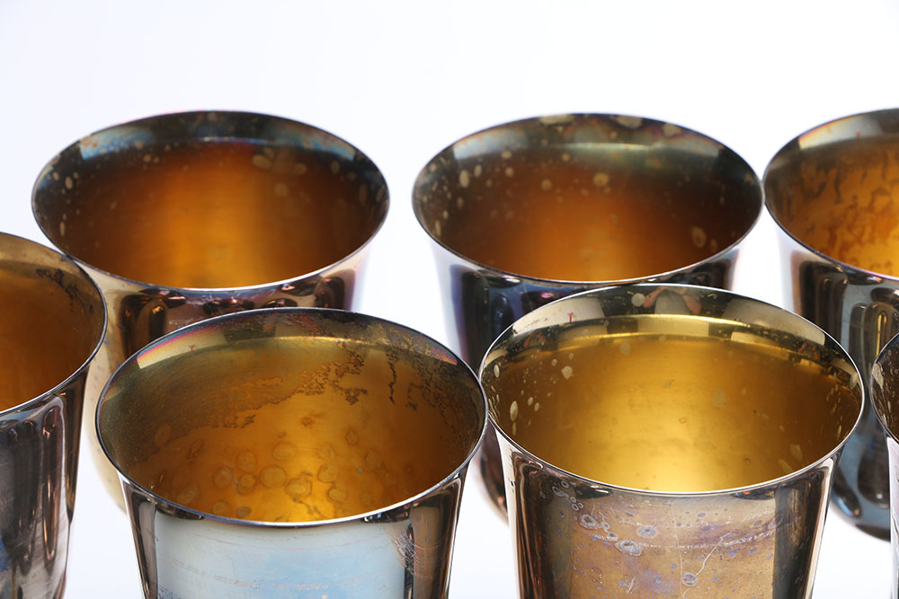 Sheridan Silver Plate Goblets