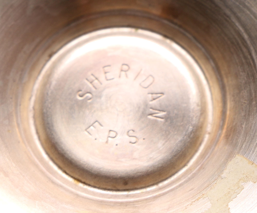 Sheridan Silver Plate Goblets