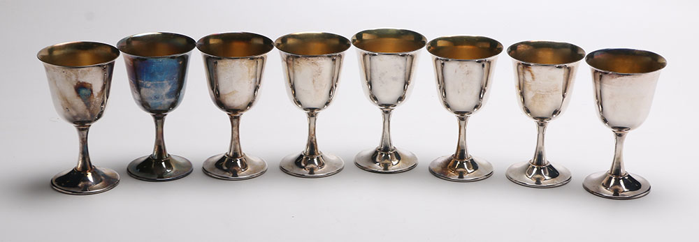 Sheridan Silver Plate Goblets