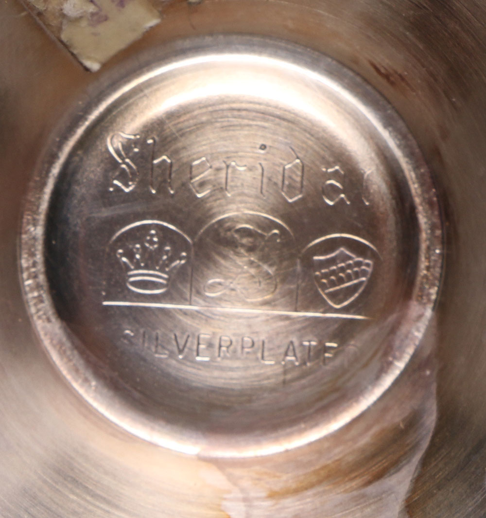 Sheridan Silver Plate Goblets