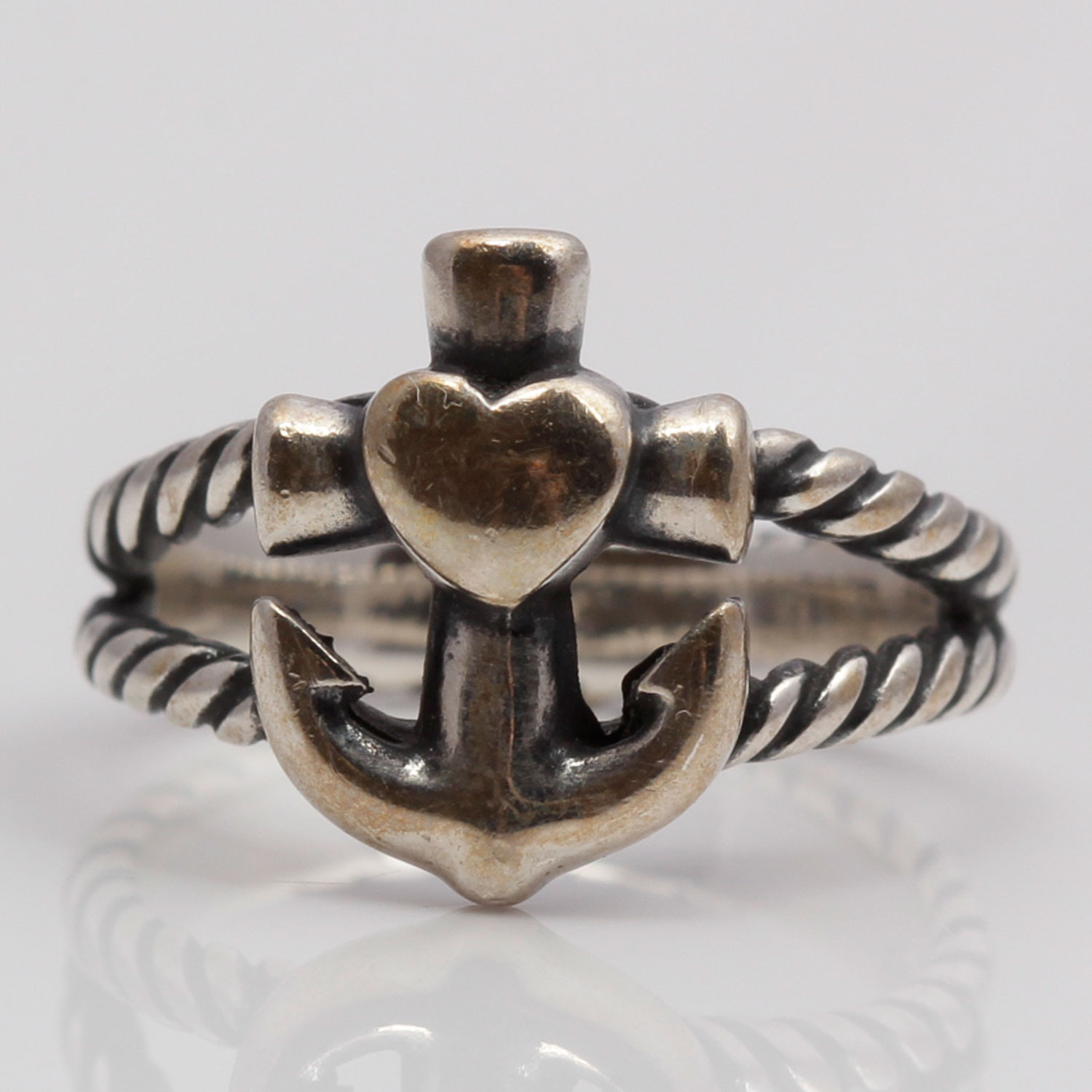 James Avery Sterling Silver Anchor Ring