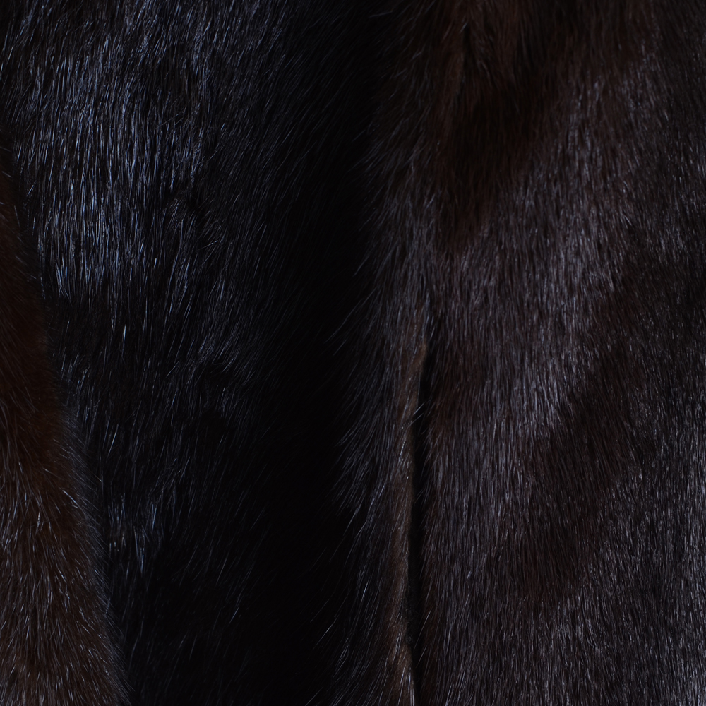 1950s Vintage Chocolate Mink Capelet