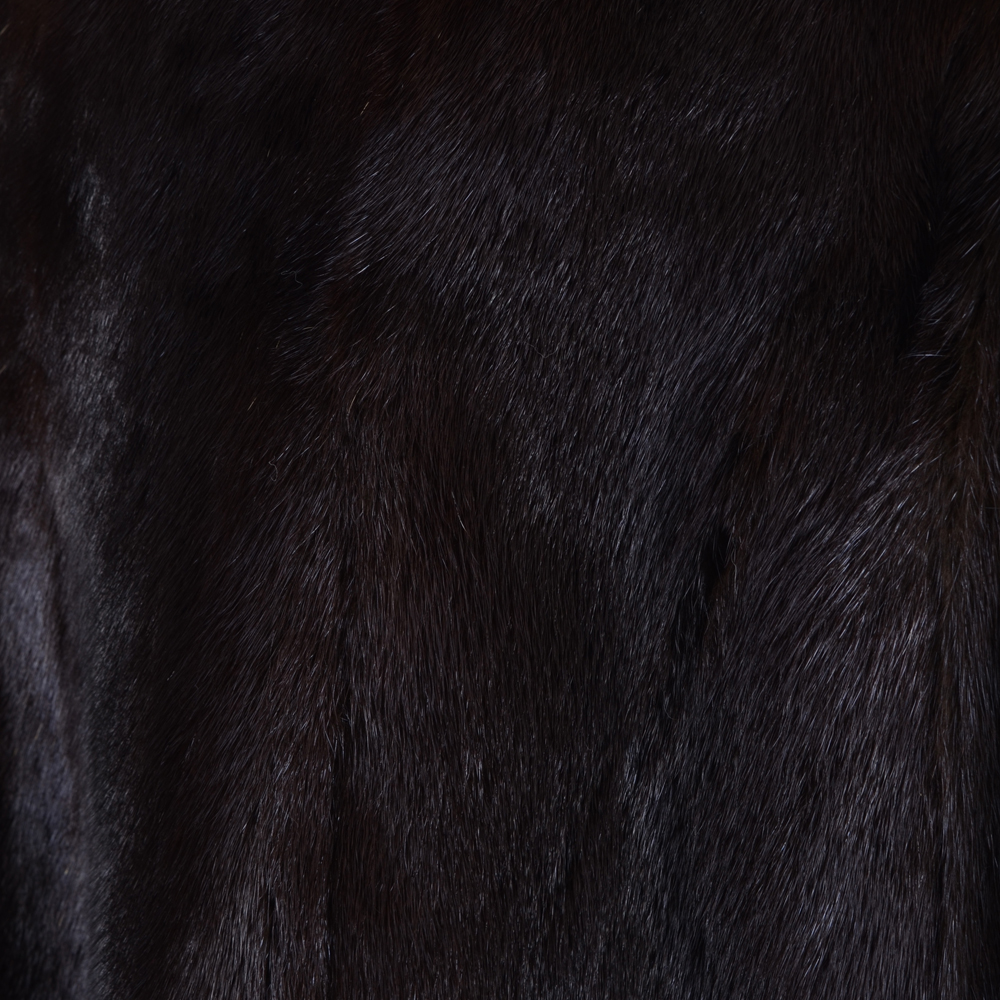 1950s Vintage Chocolate Mink Capelet