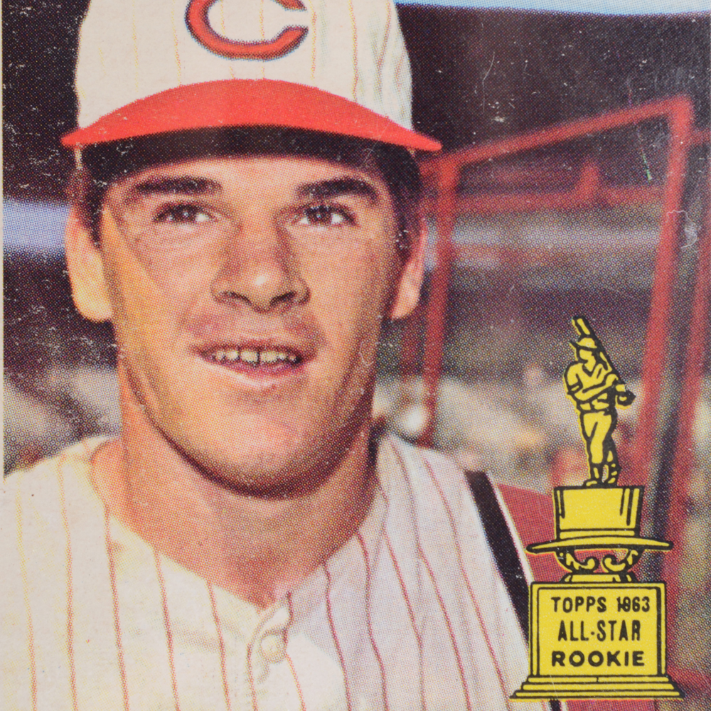 1964 Pete Rose Cincinnati Reds Topps Baseball Card