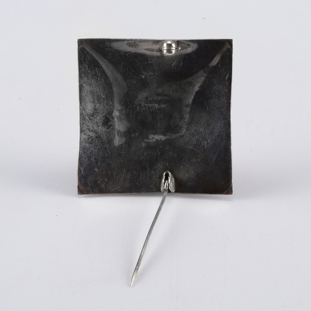 Collection of Red Enamel Siam Sterling Nielloware Jewelry