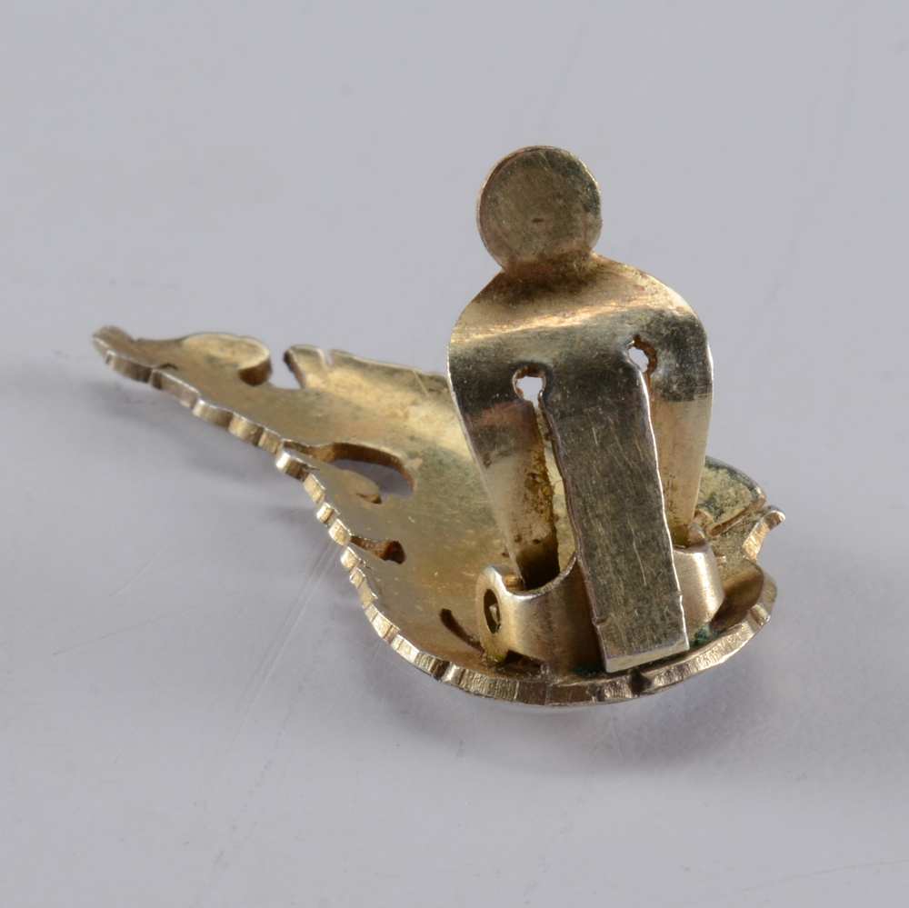 Collection of Red Enamel Siam Sterling Nielloware Jewelry