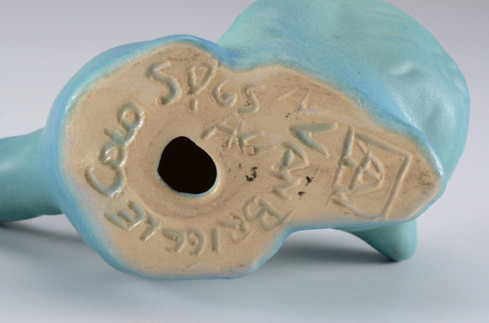 Set of Cat Figurines from Van Briggle Pottery