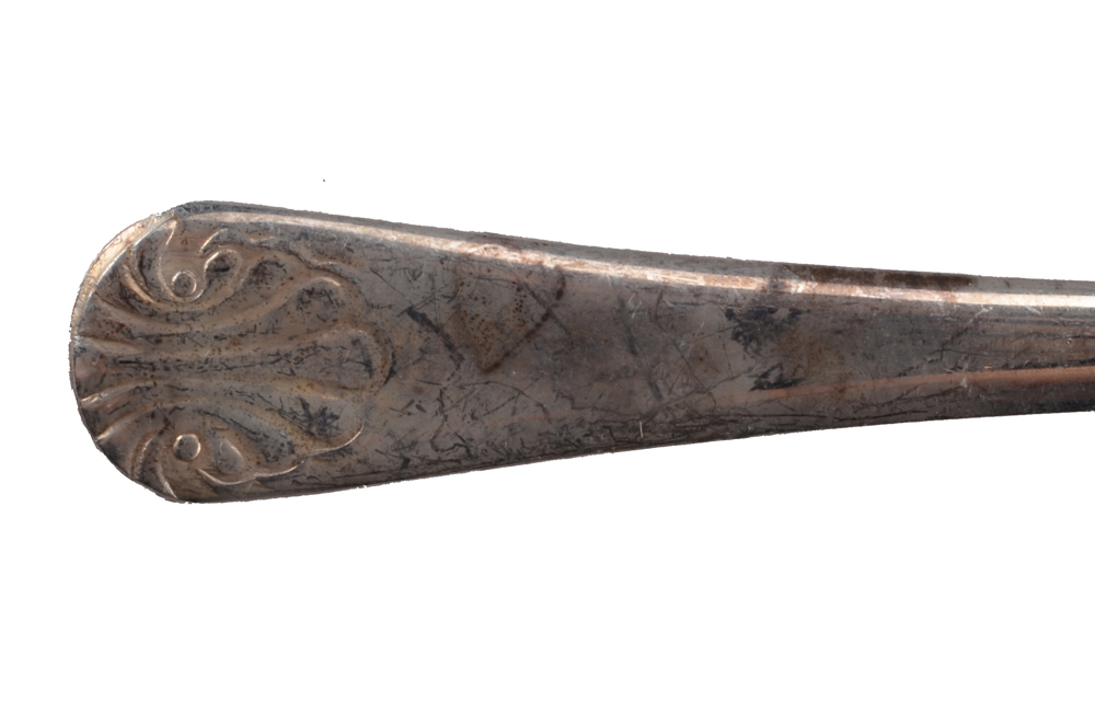 Collection of Silver Plate Platters and Butter Knife