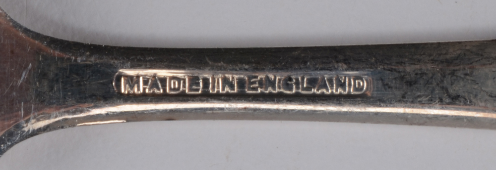 Collection of Silver Plate Platters and Butter Knife