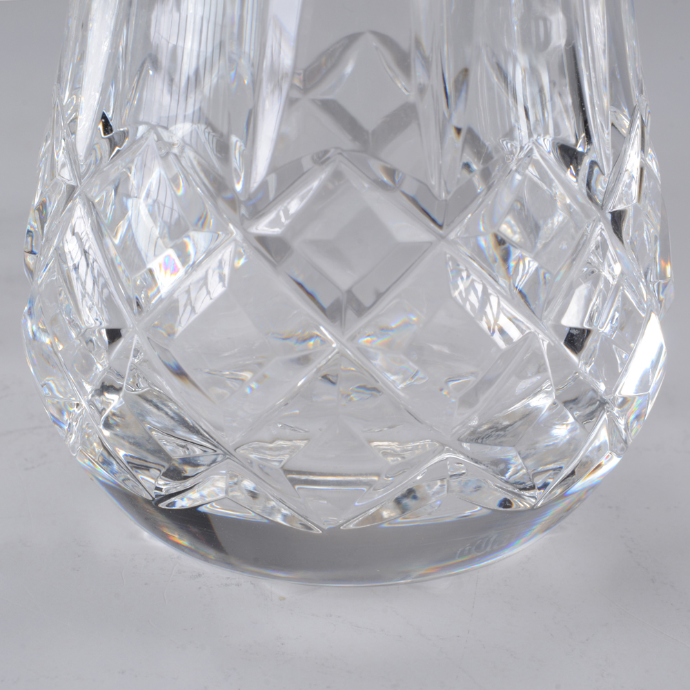 Collection of Waterford "Lismore" Crystal Including Barrel Biscuit Jar