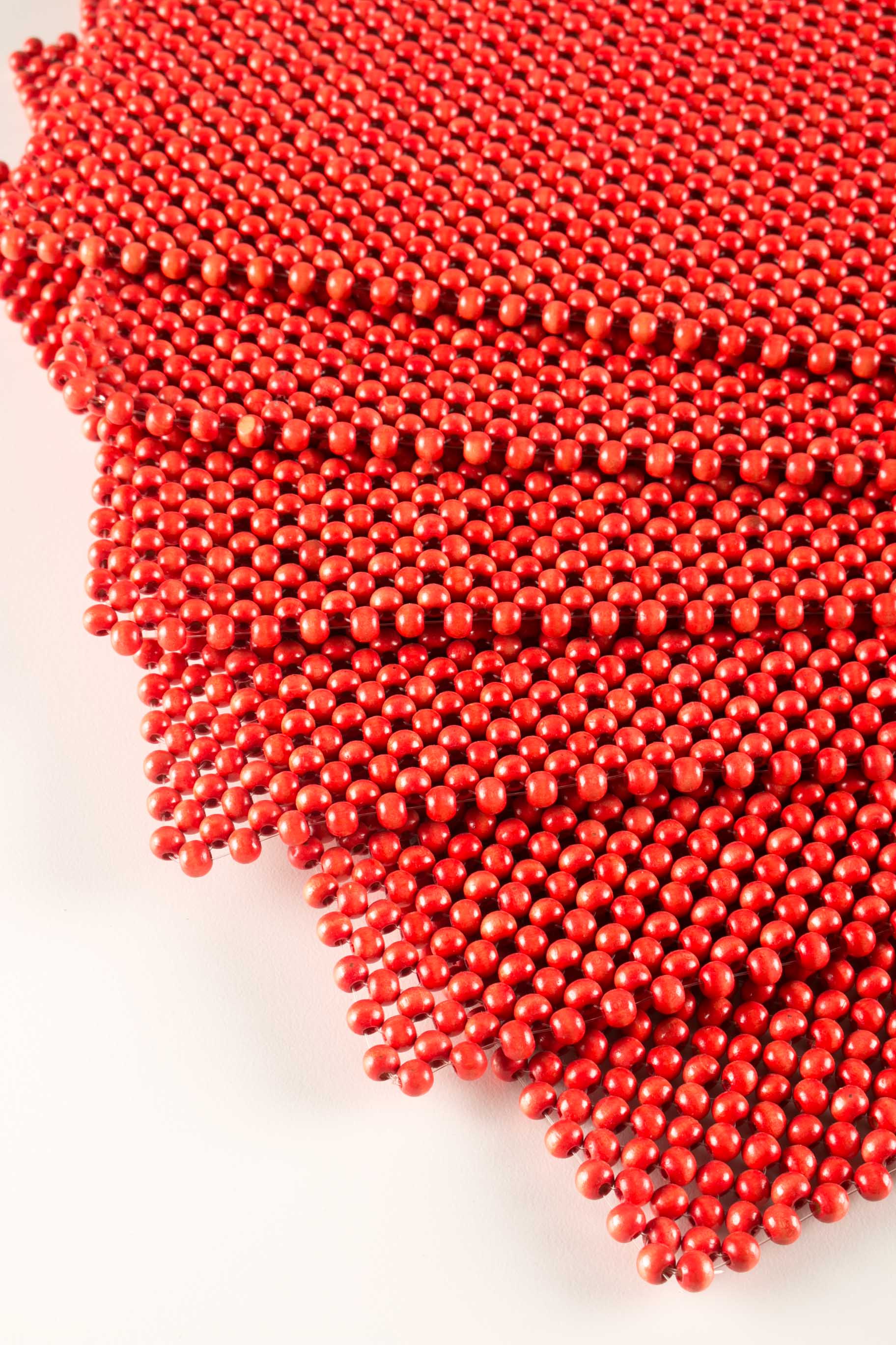 Set of Beaded Placemats and Shakers