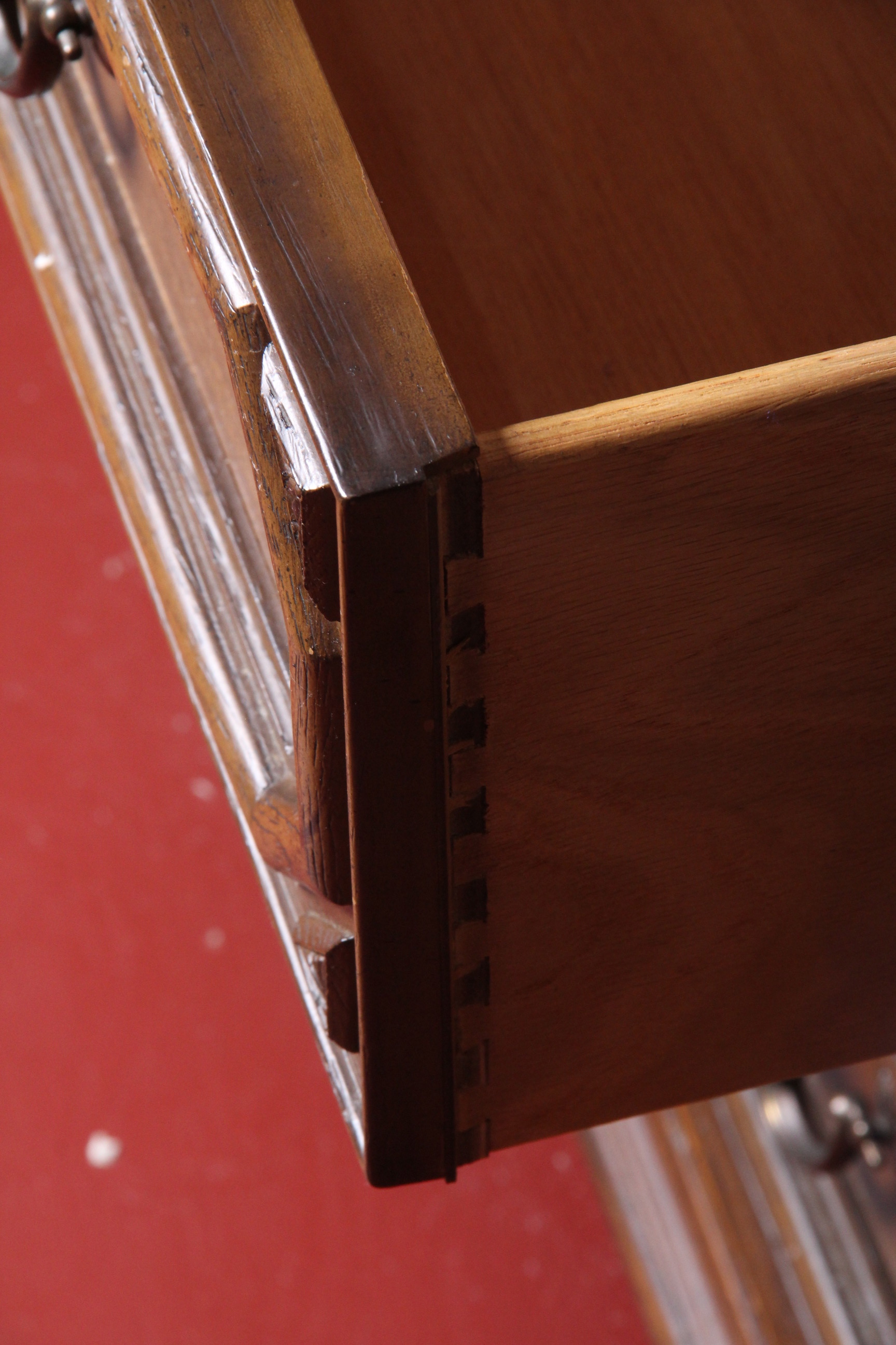 Vintage Bassett Furniture Walnut Dresser