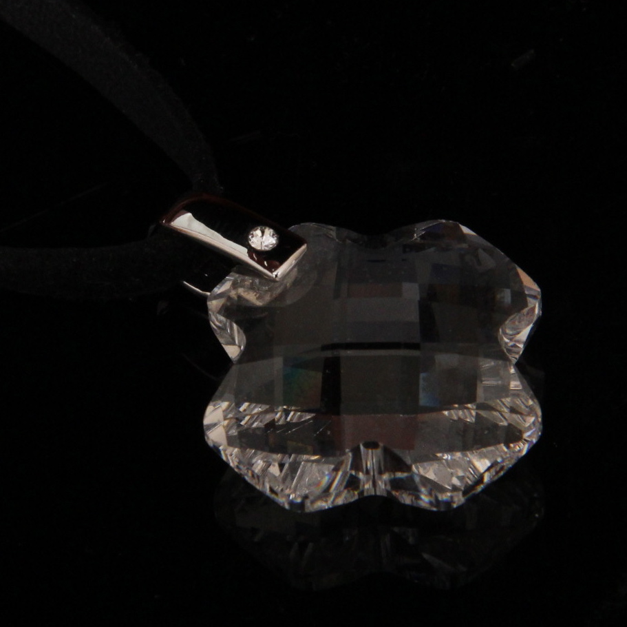 Swarovski Crystal Cross Pendant Necklace