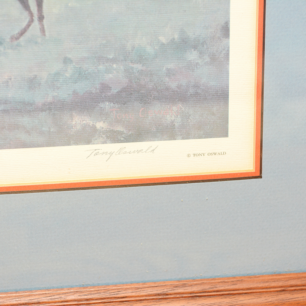 Tony Oswald Signed Limited Edition Print "Parade of the Hounds"
